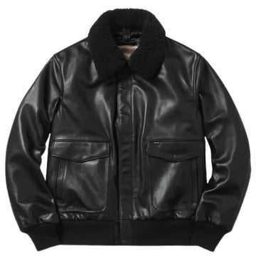 A2 Bomber Aviator leather jacket